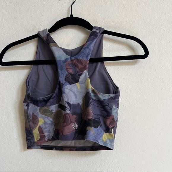 Athleta Conscious Crop Bra in Vivid Stroke Purple - Picture 4 of 4